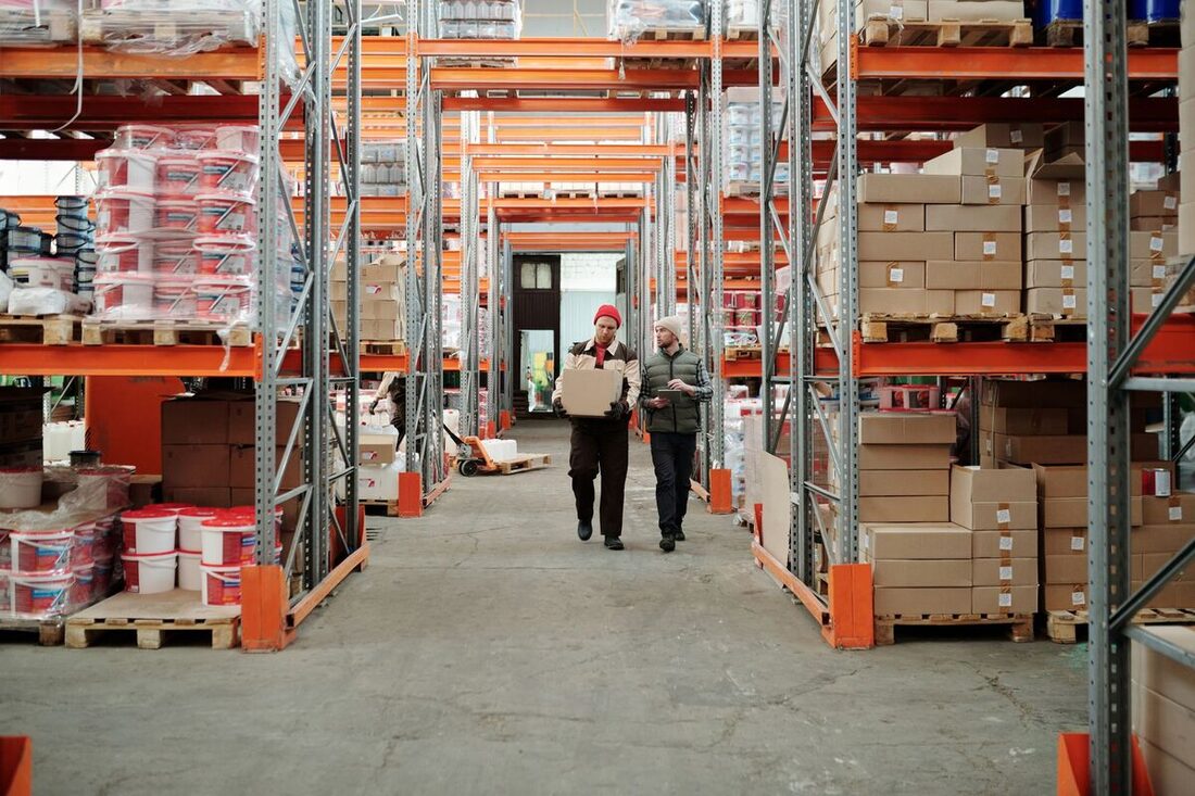 Workers in a logistics warehouse in Nashville